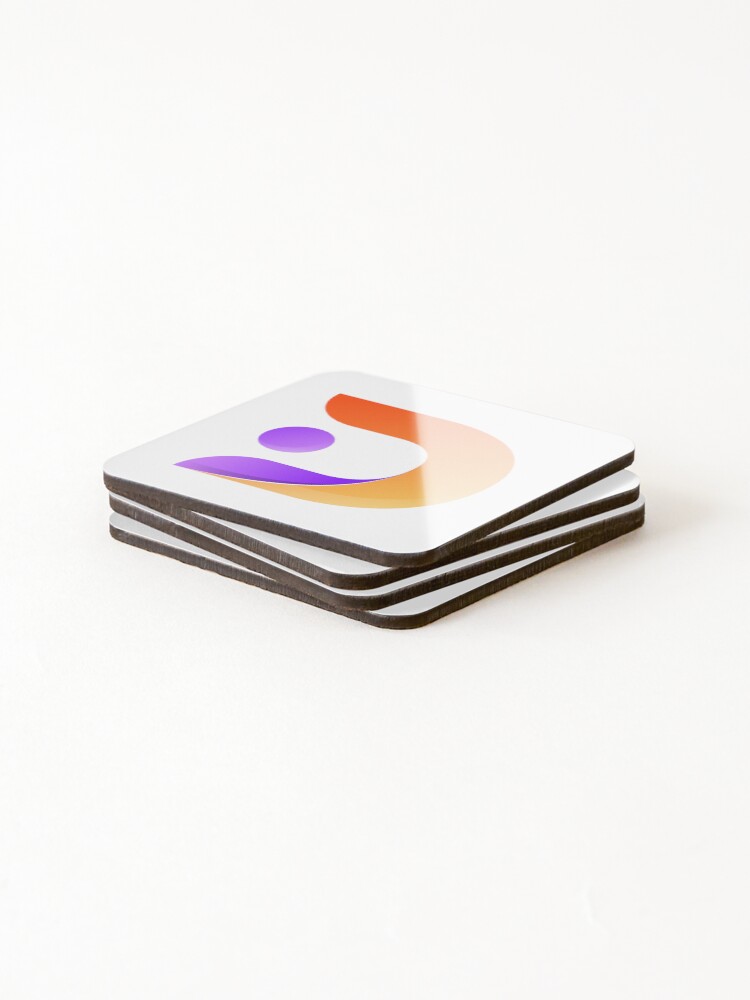 Thumbnail 4 of 5, Coasters (Set of 4), AbstractSticker designed and sold by hsstudio2025.