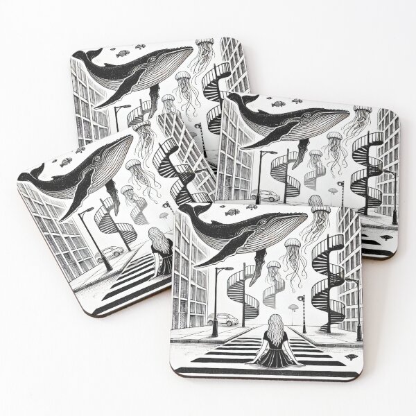 Item preview, Monochrome Dreamscape designed and sold by carries-anatomy.