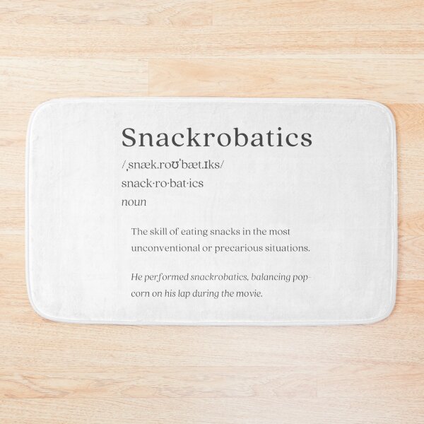 Item preview, Dictionary: Snackrobatics designed and sold by nature. electrified..