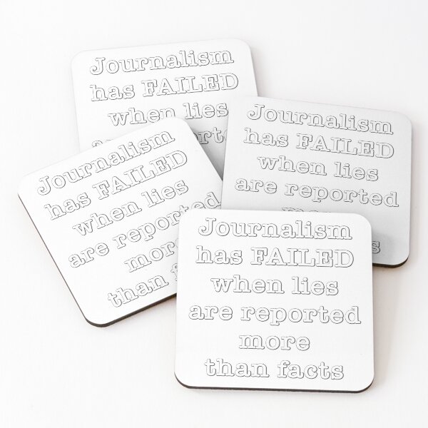 Item preview, Journalism has failed designed and sold by Signs for Dark Times.
