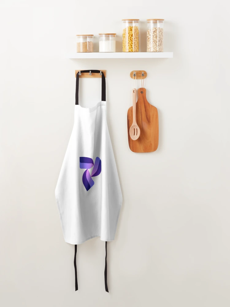 Thumbnail 4 of 6, Apron, AbstractSticker designed and sold by hsstudio2025.