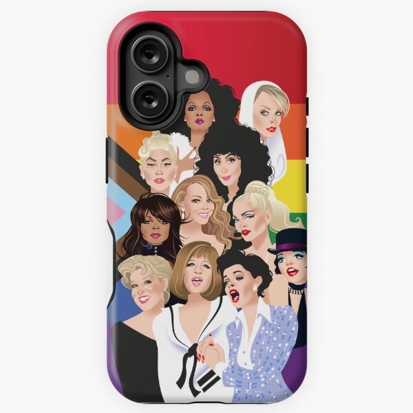 Vista previa del artículo con la obra «Edición Orgullo Divas», diseñado y vendido por AleMogolloArt.
