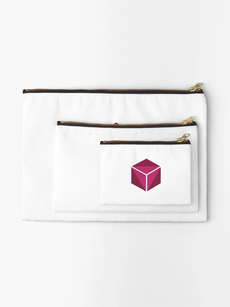 Thumbnail 2 of 4, Zipper Pouch, AbstractSticker designed and sold by hsstudio2025.