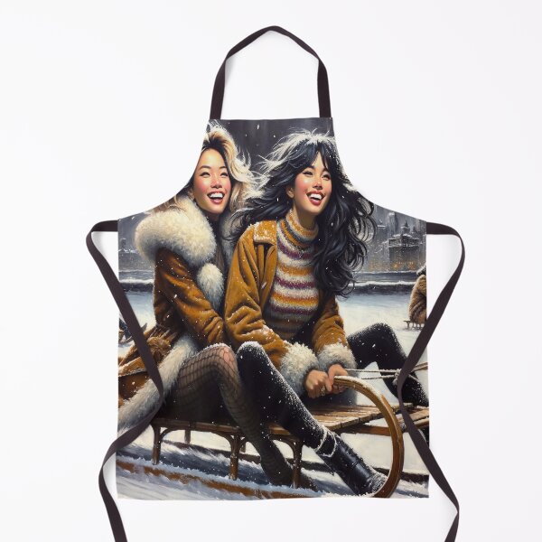 Item preview, Girls Sledding designed and sold by M-Y-A-R-T-.