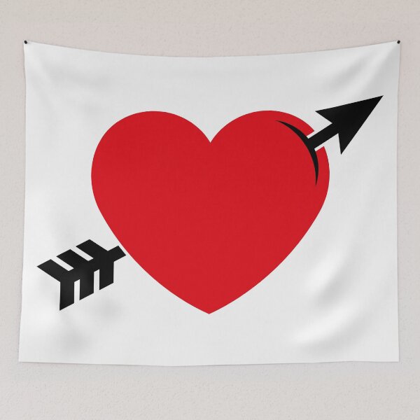 Item preview, Heart With Arrow Of Love (Valentine’s Day / 2C) designed and sold by MrFaulbaum.