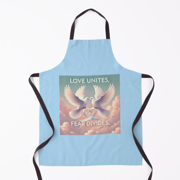Item preview, Love Doves - Serene Sky Illustration designed and sold by Divine Lens Art.