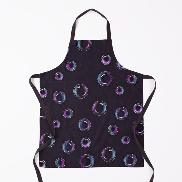 Item preview, Bubbles on Black, Color Pencil Art, Hand Drawn Bubbles, Shiny Soap Bubbles designed and sold by JoyfulWhimsy.