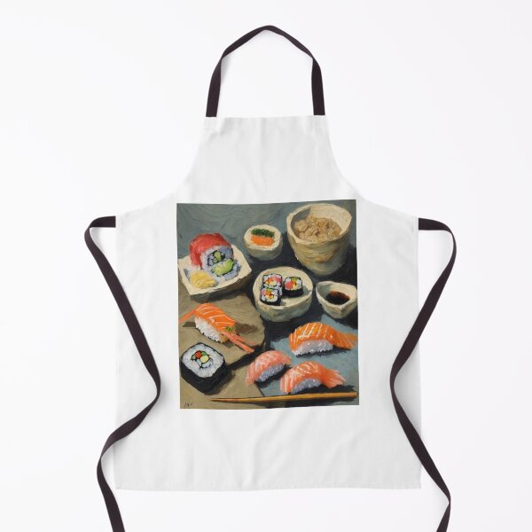 Item preview, Savoring Delights: Assorted Sushi Platter Brimming with Flavors designed and sold by Artisticanvas.
