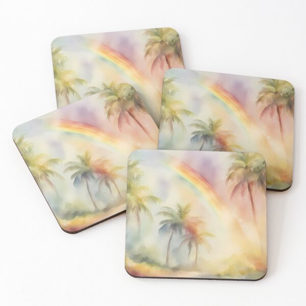 Item preview, Rainbow Palm Oasis designed and sold by CalmnessbyChoice.
