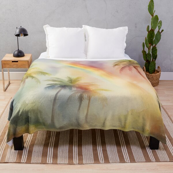 Item preview, Rainbow Palm Oasis designed and sold by CalmnessbyChoice.