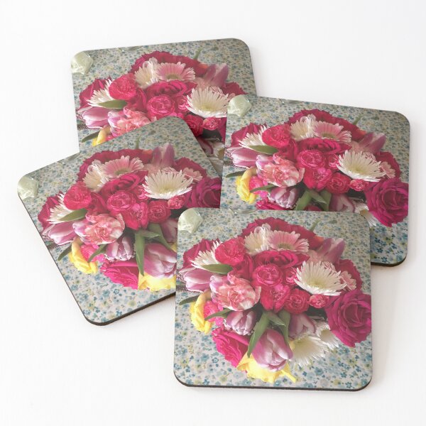 Item preview, Pink flowers  designed and sold by Feettreats.