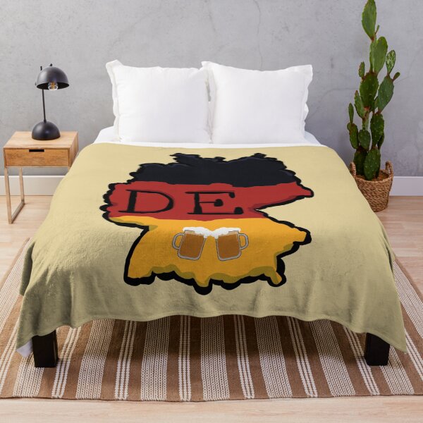Artikelvorschau, Deutschland in den Farben der Flagge mit Bier entworfen und verkauft von BlesstB.