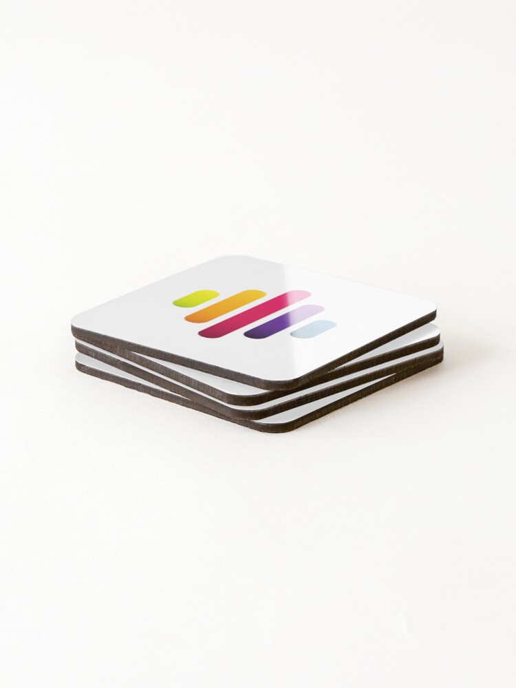 Thumbnail 4 of 5, Coasters (Set of 4), AbstractSticker designed and sold by hsstudio2025.