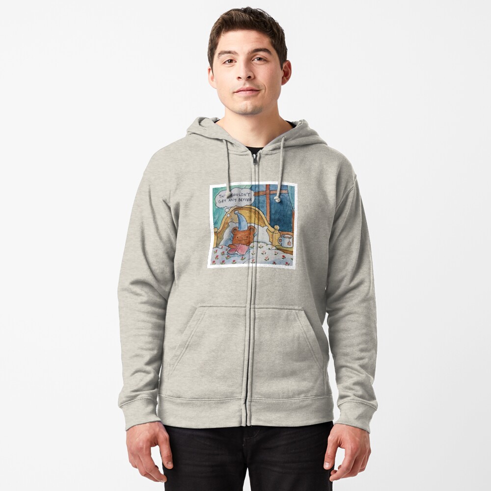 Aperçu de l'œuvre Veste zippée à capuche créée et vendue par maggieemae.