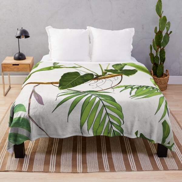 Item preview, Bananas tree. Seamless floral pattern with exotic plant and palm leaves. designed and sold by MatyKotiv.