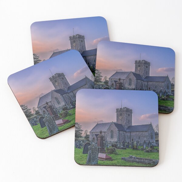 Item preview, Coity Church at sunset designed and sold by Jinxyboy1908.