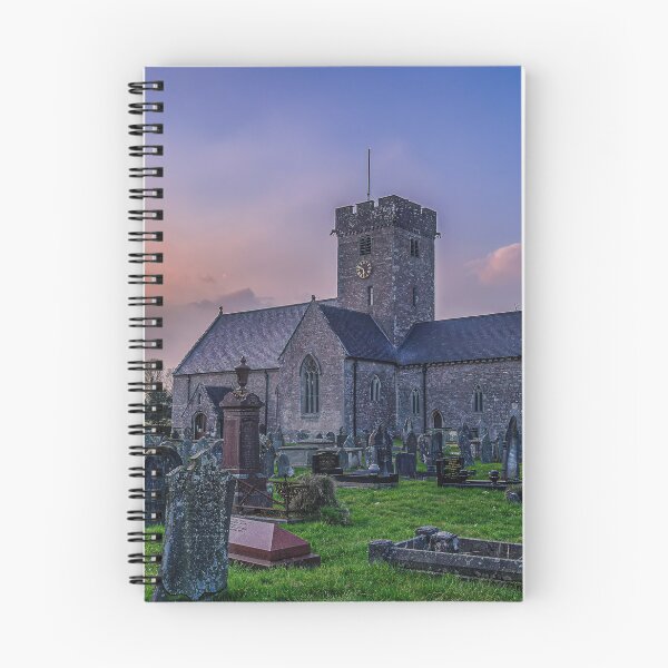 Item preview, Coity Church at sunset designed and sold by Jinxyboy1908.