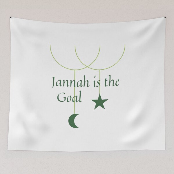 Item preview, Jannah Is the Goal - Minimalist Islamic Design designed and sold by RaiyaTees.