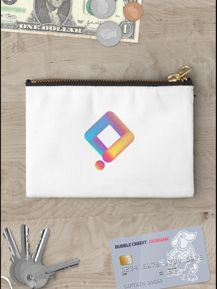 Thumbnail 3 of 4, Zipper Pouch, AbstractSticker designed and sold by hsstudio2025.