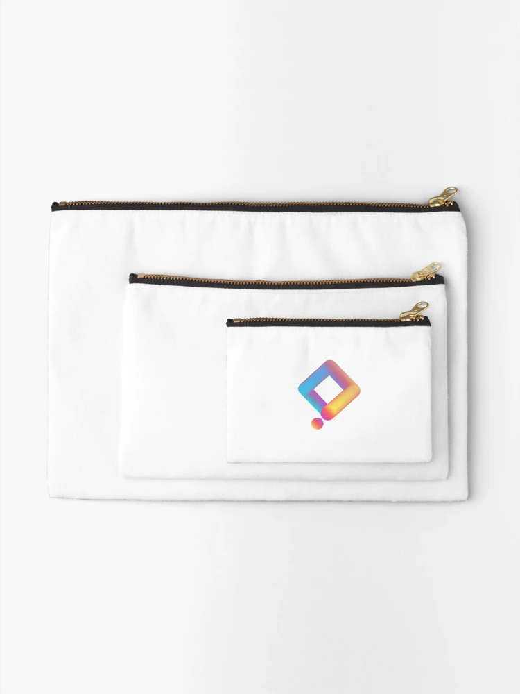 Thumbnail 2 of 4, Zipper Pouch, AbstractSticker designed and sold by hsstudio2025.