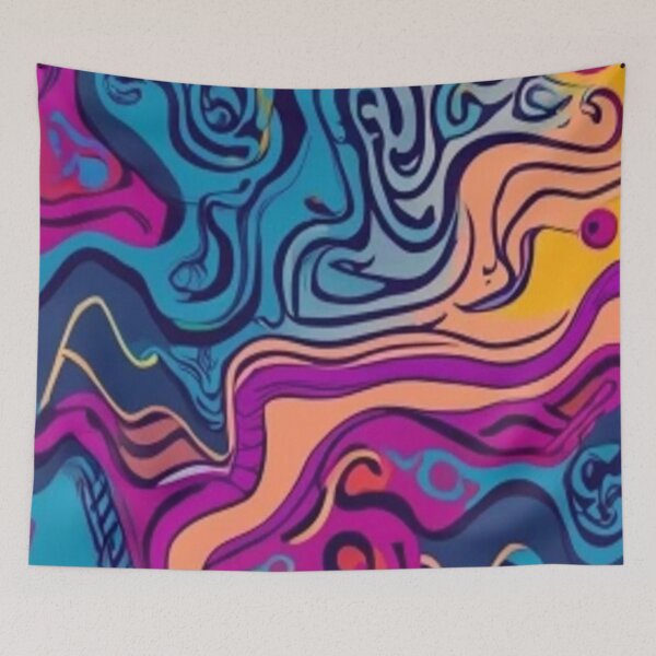 Item preview, Abstract & Colorful Memphis Pattern  designed and sold by Matoo5062.