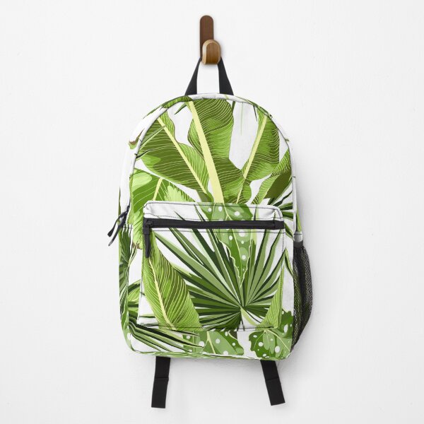 Item preview, Bananas tree. Seamless floral pattern with exotic plant and fan palm leaves. designed and sold by MatyKotiv.
