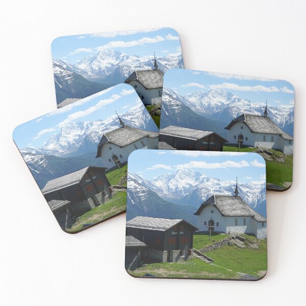 Item preview, Bettmeralp Swiss mountain village designed and sold by nikawanders.