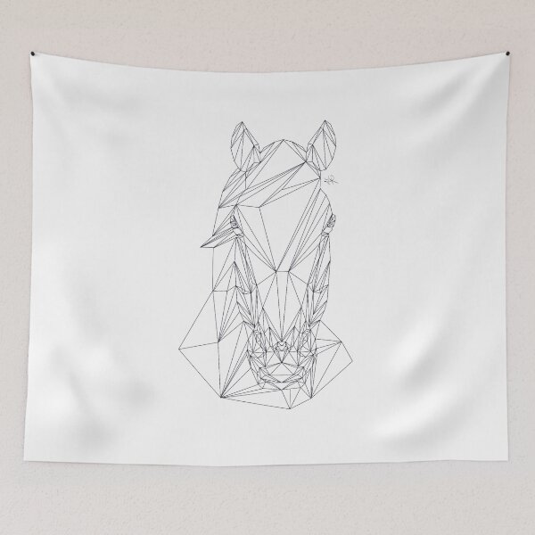 Item preview, Geometric Horse - Customizable Design designed and sold by YaraCreatyque.