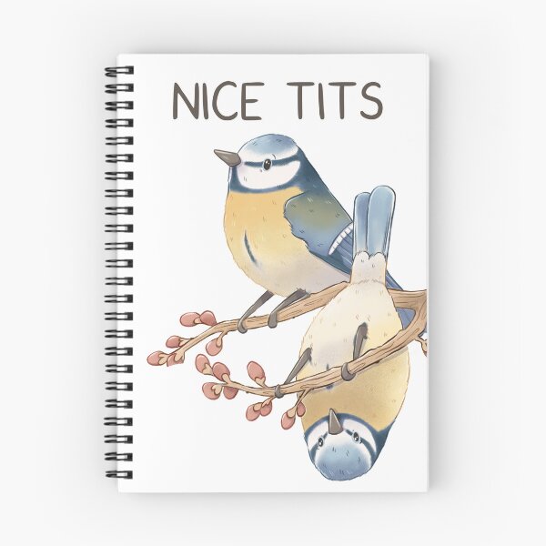 Item preview, Nice Tits Blue Tits designed and sold by Melissa Jan.