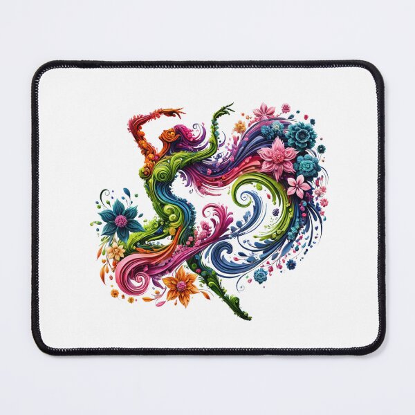 Item preview, Floral Dance: An Abstract Celebration of Movement designed and sold by Designeerguy.