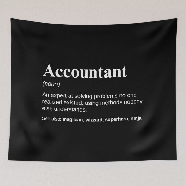 Item preview, Accountant Definition Funny Accounting Work Saying designed and sold by CuteLovelyDesigns.
