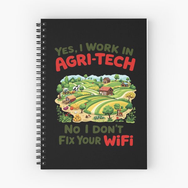 Item preview, Yes, I Work in Agri-Tech – Funny Agriculture Engineer designed and sold by Dago345.