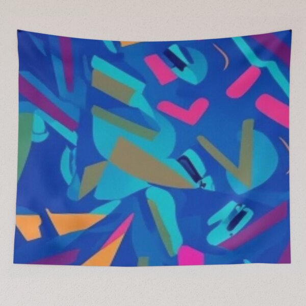 Item preview, Abstract & Colorful Memphis Pattern  designed and sold by Matoo5062.