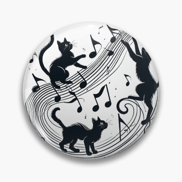 Item preview, Cat playing music 2025 cat  designed and sold by SBAR33.