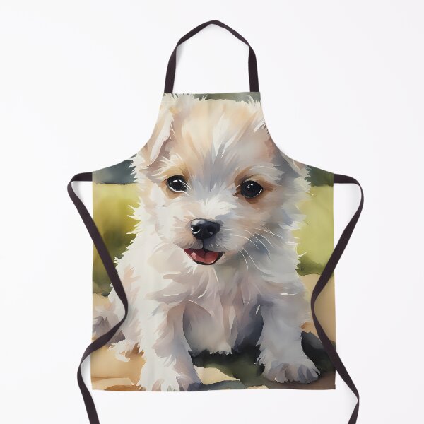 Item preview, Cute White Puppy Dog designed and sold by CalmnessbyChoice.