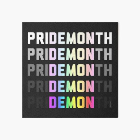 Artikel-Vorschau von PriDEMONth-Regenbogen, designt und verkauft von Art by Veya.