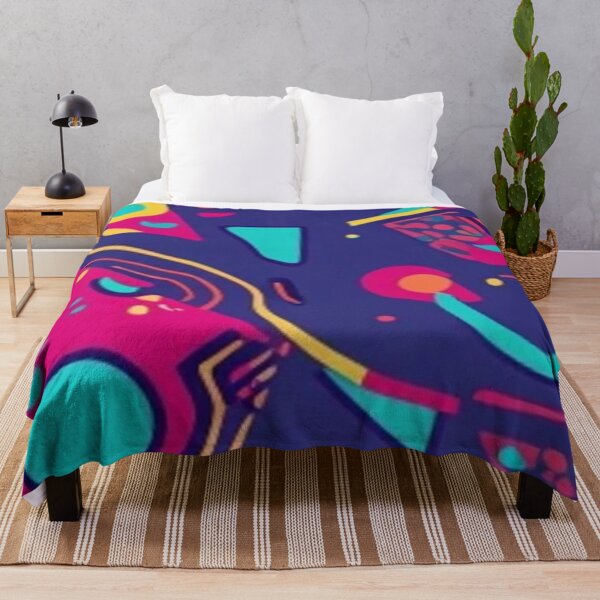 Item preview, Abstract & Colorful Memphis Pattern designed and sold by Matoo5062.