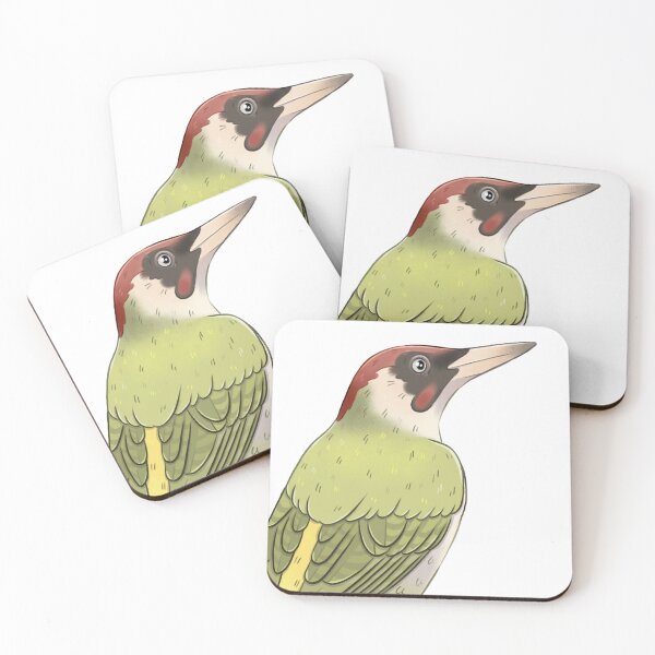 Item preview, Nice Pecker Green Woodpecker designed and sold by Melissa Jan.