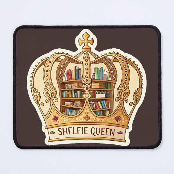 Item preview, Shelfie Queen, Book Lover, Bibliophile, Bookworm, Book Addict, ReadingTime, Stickers designed and sold by PixelStoneDesign .