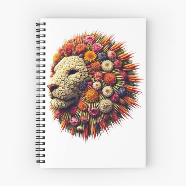Item preview, Floral Fury: The Lion of Nature designed and sold by Designeerguy.