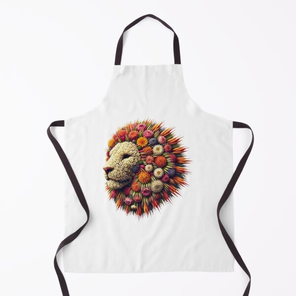 Item preview, Floral Fury: The Lion of Nature designed and sold by Designeerguy.