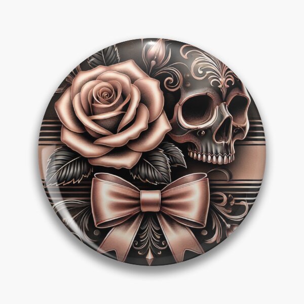 Item preview, Goth Rose Gold designed and sold by ToxxicApple.