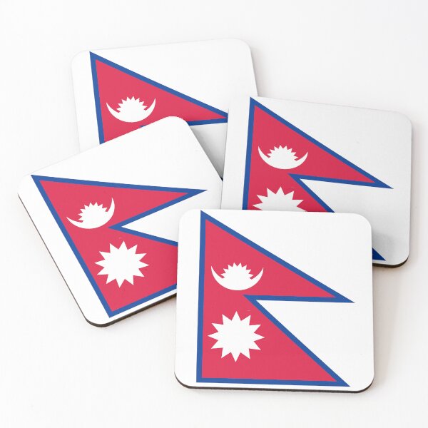 Item preview, Flag of Nepal designed and sold by di-Vera-Rosati.