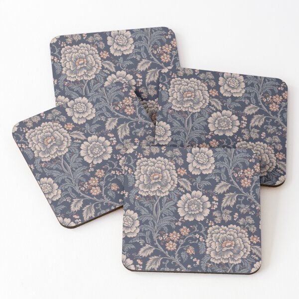 Item preview, Flowers motif pattern designed and sold by catcraftss.