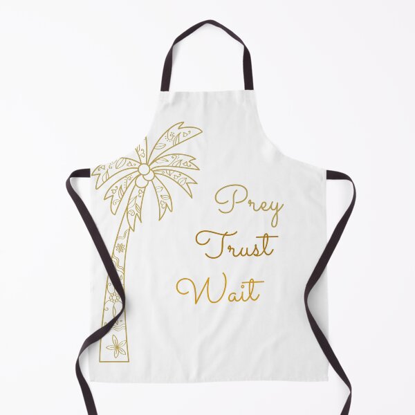 Item preview, Pray Trust Wait - Minimalist Islamic Palm Tree Design designed and sold by RaiyaTees.