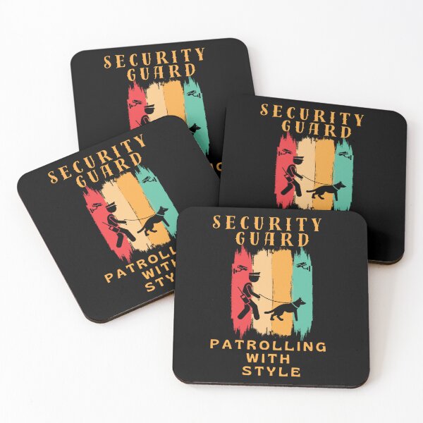 Item preview, Security Guard : Patrolling with Style gift for Security Guard designed and sold by Bawek85Designs.