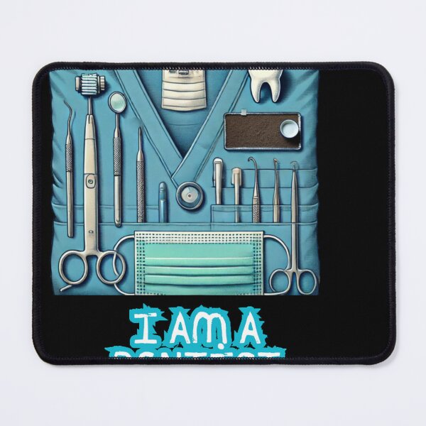 Item preview, Dentist Tools and Uniform Illustration designed and sold by LoveingShop.