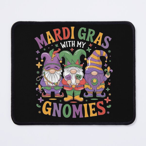 Item preview, Mardi Gras Gnomes Festive Carnival Design designed and sold by love3617.