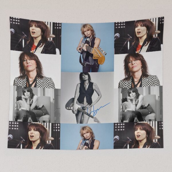 Item preview, Chrissie Hynde Collage designed and sold by sarzerdesigns.