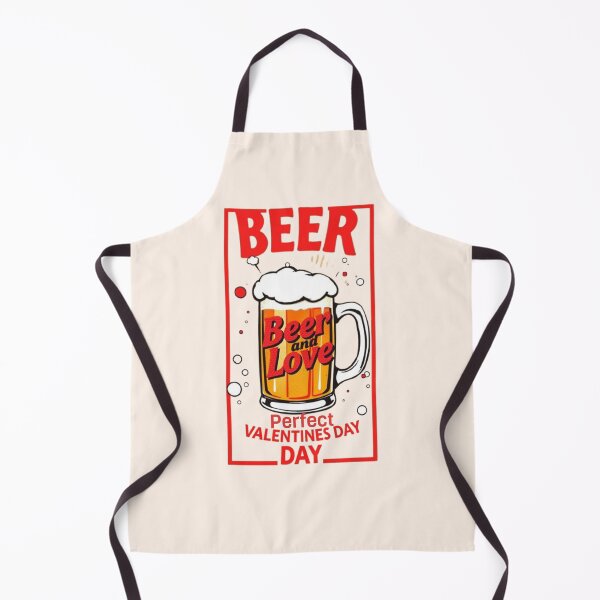 Item preview, "Beer + Love = Perfect Valentine's Day" designed and sold by Creative128.